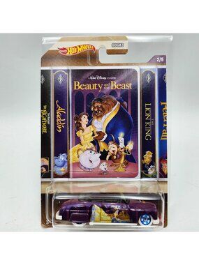 Hot Wheels 49 Merc Mercury 2022 Beauty and the Beast WalMart Disney Classics 2/5